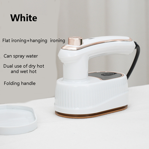 Электрический мини-Утюг Электрический бытовой предмет для семьи и путешествий 50 25 паровой утюг керамический ABS беспроводной Gua белый и синий 50 мл - Product Image 6