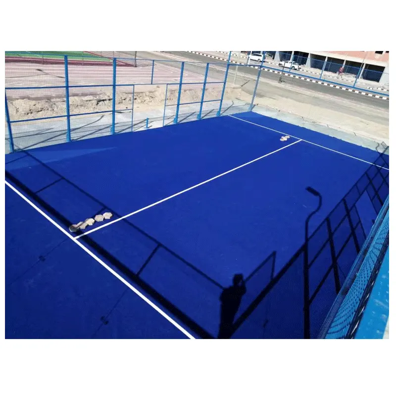 Artificial grass prices blue green carpet & sports flooring turf padel tennis court