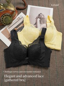 Nuevo Diseño de Brasier de Lencería con Copas Acolchadas y Efecto Push-Up, Transpirable, Sexy, para Mujer, Talla Grande, Lencería Tejida - Product Image 2