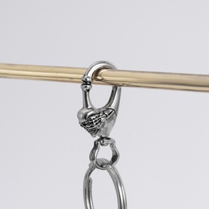Llaveros de Lujo Estilo Punk, Acero Inoxidable 316L, Accesorios de Joyería de la Marca Ghost, Hechos a Medida en Fábrica - Product Image 6