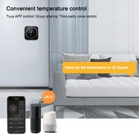 Thermostat wifi intelligent avec régulateur de température numérique 24V pour pompe à chaleur