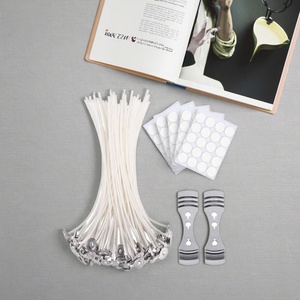 <span class=keywords><strong>Mèche</strong></span> en coton naturelle tressée <span class=keywords><strong>pour</strong></span> la fabrication <span class=keywords><strong>de</strong></span> bougies, sans fumée, absorbante, <span class=keywords><strong>lampe</strong></span> <span class=keywords><strong>à</strong></span> <span class=keywords><strong>huile</strong></span>, fournitures artisanales DIY, vente en gros, usine - Product Image 4