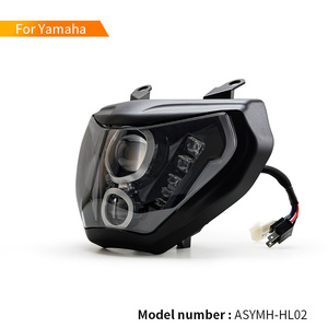 DRL Hi/Lo haz de la motocicleta 92W faro para Yamaha <span class=keywords><strong>MT</strong></span> <span class=keywords><strong>09</strong></span> FZ <span class=keywords><strong>09</strong></span> MT09 faros FZ09 2014-2016 para Yamaha MT07 <span class=keywords><strong>2018</strong></span>, 2019 - Product Image 3