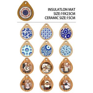 Round Wooden Coasters in Popular Styles with Unique Designs - Pictures Available - Product Image 2