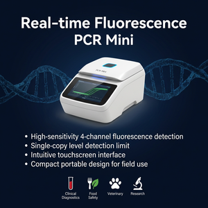 Instrument de PCR quantitative fluorescent, immunoessai en temps réel par fluorescence, <span class=keywords><strong>d</strong></span>étection <span class=keywords><strong>d</strong></span>'acides nucléiques, équipement <span class=keywords><strong>d</strong></span>'amplification génétique - Product Image 2