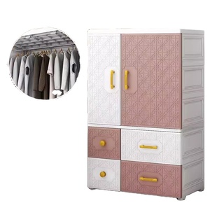 Tủ quần áo 5 lớp kiểu Trung Quốc với 1 cửa mở + 2 ngăn kéo lớn - Product Image 1