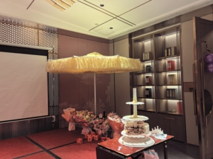 Sombrilla Grande Rosa LS, Sombrilla para Exteriores, Parasol para <span class=keywords><strong>Alquiler</strong></span>, Hoteles, Eventos y Espacios Comerciales - Product Image 3