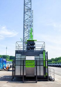 Fabrieks prijs nieuwe dubbele kooi bouwlift SC200/200EB energiezuinige bouwliften - Product Image 2