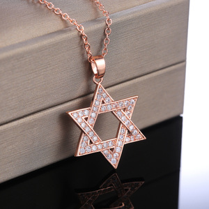 Collana con ciondolo a stella per donna, gioielli semplici e alla moda, regalo per l'uso quotidiano - Product Image 4
