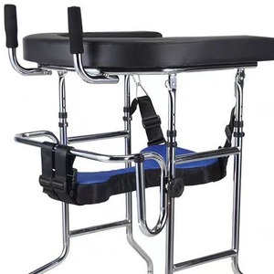 Cadre de marche en U pour adultes avec support et aide à la marche pour la rééducation des membres inférieurs en alliage d'aluminium - Product Image 4