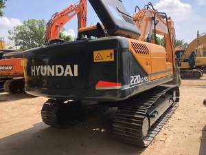 Excavadora Hyundai 220 original de segunda mano/excavadora Hyundai hecha en Corea usada para las ventas - Product Image 3