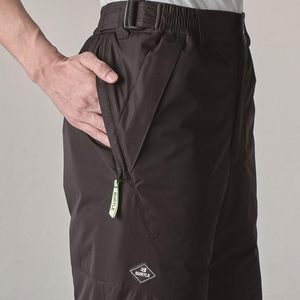 Pantalon unisexe BURTLE léger, imperméable, coupe-vent, respirant, en nylon/coton, pour temps froid, noir 7622, taille 35 S, 4,4 étoiles - Product Image 3