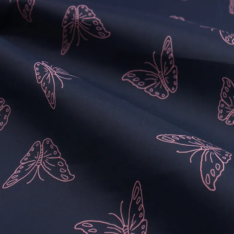 300t polyester microfiber taffeta cloth fabric print