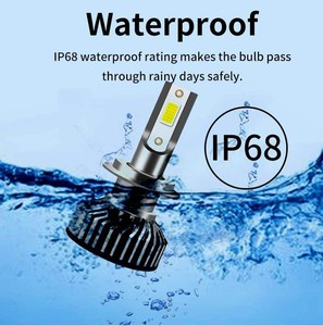 YDF2 COB <span class=keywords><strong>55W</strong></span> 6000K luce bianca per auto fari a <span class=keywords><strong>LED</strong></span> <span class=keywords><strong>H7</strong></span> H1 fendinebbia anteriore 12V installazione Non distruttiva nuova condizione - Product Image 3