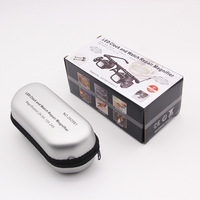 Wholesale 2X 6X 10X 24X Head Mounted Glasses with 4 Different Magnifications Clock Repair Appraisal HD LED Magnifying Glass