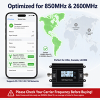 Amplificador de Señal EasyBoost B5 B7 850/2600MHz, Repetidor de Red IoT, Aplicación Tuya, 72dB de Alta Ganancia, Host 4G 5G LTE