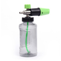 Qualité supérieure MeiQing MQHFC001 Nettoyeur haute pression Canon à mousse de lavage de voiture 1/4 "Connecteur rapide 1000ML Plastique + Laiton