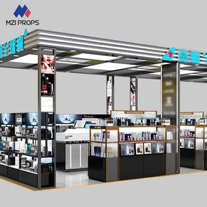 Kiosco de Centro Comercial BKC026 para Productos de Cuidado de la Piel, Exhibición de Lujo para Tienda de Artículos de Belleza, Stand para Exhibición de Productos de Cuidado de la Piel - Product Image 1