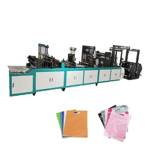 High Quality Full Automatic Spunbond + Polypropylene Film Plastic Zipper Non Woven Fabric Bag Making Machine Price