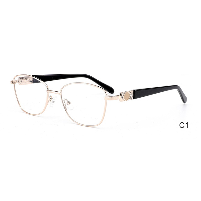 S6338 Wholesale 2025 High Quality Fashion Vintage Full Rim Metal Eyeglass Frames for Eye Glasses