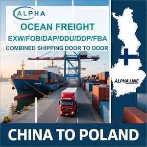 Pengiriman Laut <span class=keywords><strong>China</strong></span> ke Polandia FCL LCL Door to Door EXW FOB DDP Bea Cukai - Product Image 1