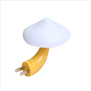 Cute Mushroom Shape Bedroom Lamp <strong>Plug</strong> <strong>in</strong> Wall Lamp Automatic Sensor LED Night <strong>Light</strong> for Children Baby Christmas Gifts - Product Image 6