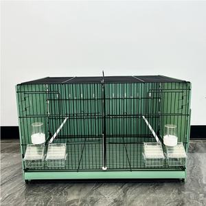 Çevre dostu paslanmaz çelik 70*42*42CM kuş kafesi ayrılabilir uçuş kafesi lüks kuş Villa büyük üreme kafesi - Product Image 3