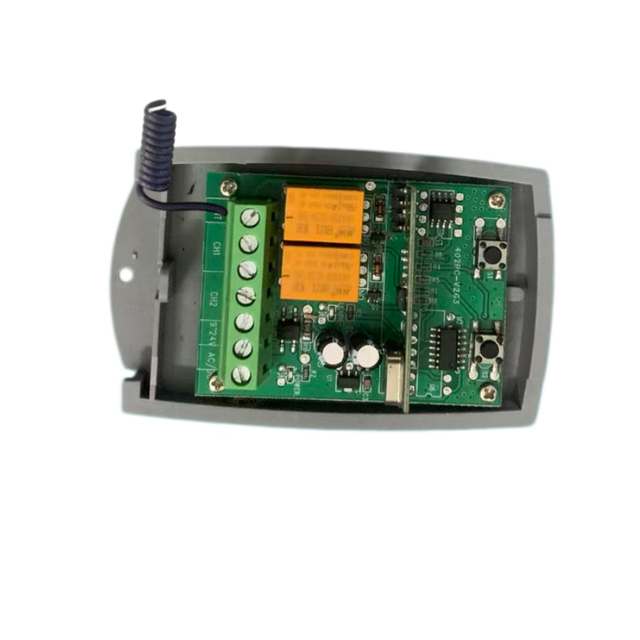 Universal 433MHz RF Remote Control Receiver Automatic 2-Channel Wireless Garage/Gate Door 433.92Mhz Rolling Code Receiver
