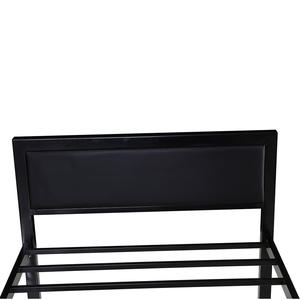 Vendita all'Ingrosso dell'Ultimo Design di Mobili <span class=keywords><strong>per</strong></span> la Casa in Stile Moderno. <span class=keywords><strong>Base</strong></span> <span class=keywords><strong>Letto</strong></span> <span class=keywords><strong>Singolo</strong></span> in Ferro <span class=keywords><strong>per</strong></span> Camera da <span class=keywords><strong>Letto</strong></span>. Testiera in Schiuma PU. - Product Image 4