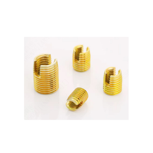 Inserto Roscado Autoperforante de Rosca Fina, Tipo Delgado de Zinc, Estándar GB, Modelo 2, Compatible con Acero Inoxidable, Acabado Galvanizado - Product Image 1