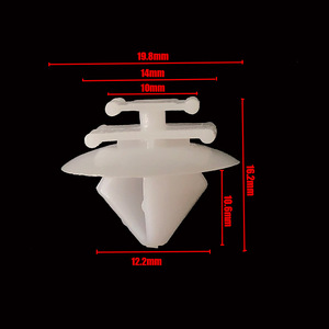<b>Car</b> Door Trim <b>Clip</b> For Citroen C2 C3 307 Interior Panel Fastener Replacement Repair Part - Product Image 2