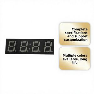 Manufacturer Custom High-Brightness 4-Digit LED <b>Digital</b> Tube <b>Clock</b> with 2841 Display 20V Wall-Mounted - Product Image 2