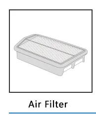 Auto Engine Parts Air Filter 96314494