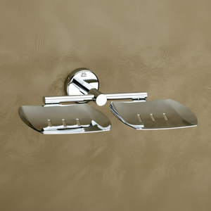 PP-2306 à double porte-savon en acier inoxydable de qualité supérieure - Product Image 1