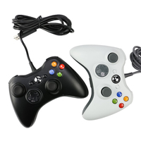 Manette de jeu filaire USB pour remplacement de joystick 360 avec moteur de vibration pour télécommande de console 360