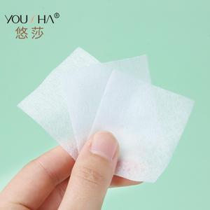 Tampons en coton non tissé Yusha, 1 couche, fins et doux, pour le démaquillage et les soins du visage TM085 - Product Image 1