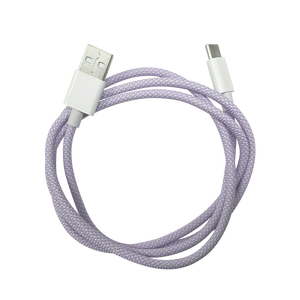 Energy Efficient 5a Purple Data <b>Cable</b> For Tablet Usb To Type C Fast Charger Cord 100cm Long Lasting Cord - Product Image 1