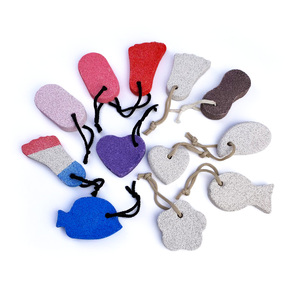 Pierre ponce colorée de formes variées en gros pour le nettoyage des pieds - Product Image 1