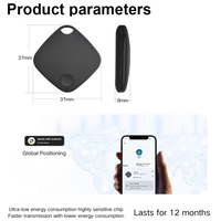 Rastreador Global sin Conexión para Google Find Hub, Etiqueta de Localización de Dispositivos Android con Red Crowd-Find para Llaves, Mochilas y Carteras