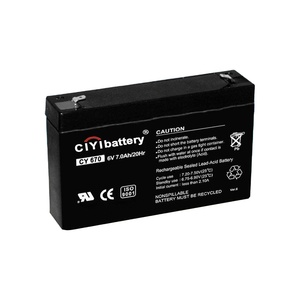 Batería de plomo ácido, 6v, 6,5ah, <span class=keywords><strong>27</strong></span> años de calidad, UPS - Product Image 1