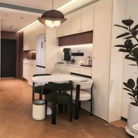 Mueble de Salón Moderno y Sencillo, Diseño Libre, Ecológico, de Madera Contrachapada y MDF, con Cristal de Calidad, Mueble para Vino