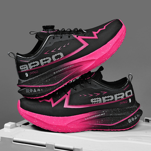 Chaussures de course pour hommes, baskets souples et respirantes, avec <span class=keywords><strong>plaque</strong></span> en <span class=keywords><strong>carbone</strong></span>, légères et tendance - Product Image 6