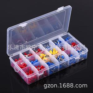 Gzon 520Pcs Wire Terminal Assortment Round Quick Disconnect PVC Boxed <b>Set</b> Copper Contact - Product Image 2
