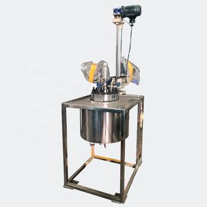 10l उच्च एसिड-बेस एंटी-जंग टाइटेनियम तेजी से जैकेट गर्मी प्रयोगशाला दबाव ऑटोक्लेव प्रतिक्रिया केटल - Product Image 1