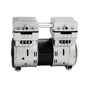 480W AC220V 7bar silencieux sans huile petit piston compresseur d'air pompe pur fil de cuivre moteur nouvelle tête de compresseur d'air exporté - Product Image 1