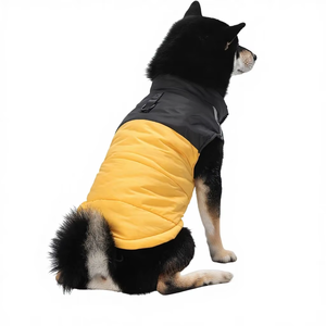 سترة قطنية للكلاب مخصصة بتصميم OEM/ODM مع شريط عاكس متعدد الألوان، مقاومة للرياح ودافئة للاستخدام الخارجي، من الشركة المصنعة - Product Image 4