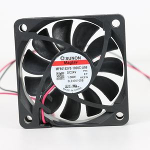 Sunon เครื่อง MF60152V2-1000C-A99ไฟฟ้า OEM/ODM ขนาด60x60x15มม. 40mA 24VDC 1.06วัตต์3900รอบต่อนาทีเครื่องแปลงไอระเหย22.8CFM ตู้ - Product Image 1