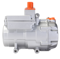 Compresseur de climatisation DC 24cc, réfrigérant R407c, 350V pour voitures, type universel, compresseur électrique automobile, prise supérieure