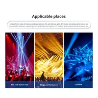 Lampu Par LED 54 Warna Penuh dengan Perlindungan IP20, Lampu Panggung untuk Festival Musik, Aula Perjamuan, Pernikahan, Bar, Ruang Dansa, Lampu COB