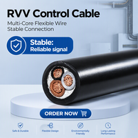 Câble souple en cuivre H05VV-F RVV 3 conducteurs 3x2,5mm² IEC 60227 300/500V gaine PVC pour équipement électrique de bâtiment